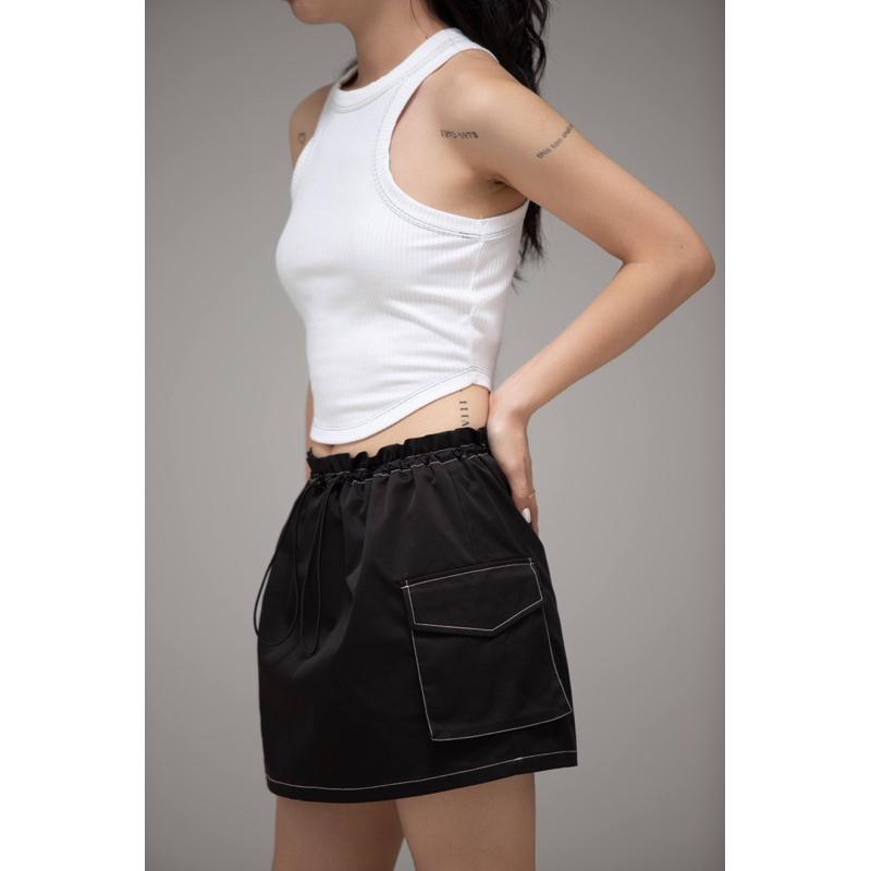 Chân váy cargo mini