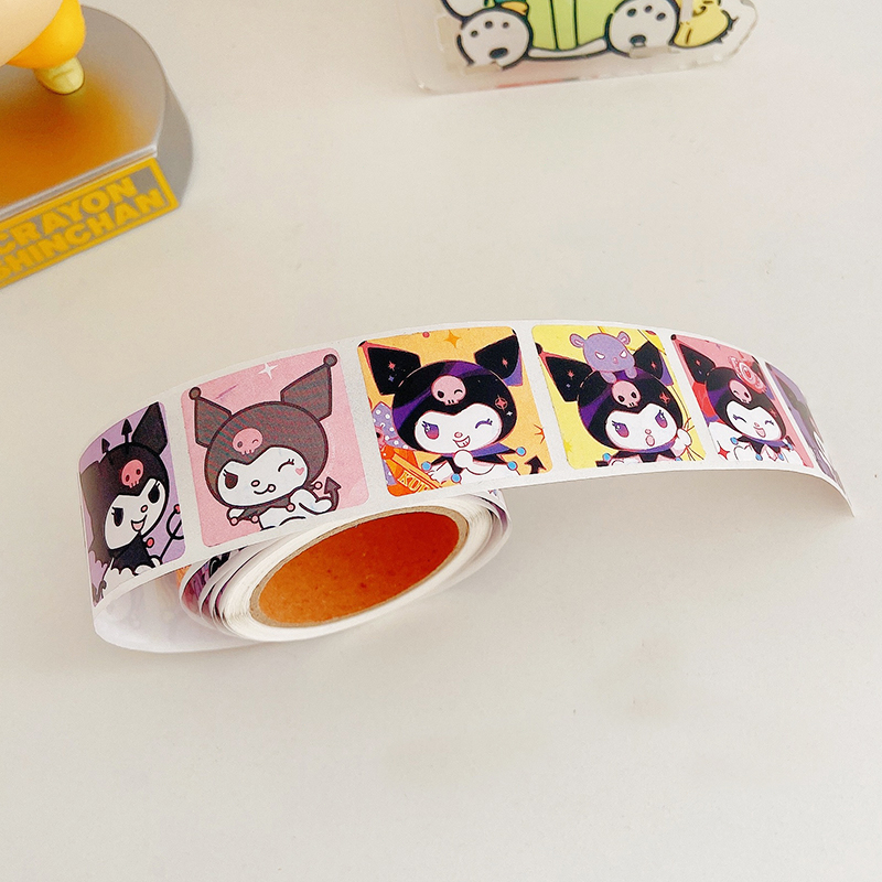 💜Sanrio Cuộn 200 Hình Dán Sanrio Dễ Thương