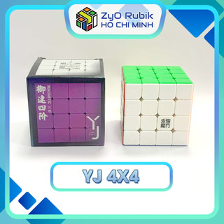 Rubik yj 4x4 yusu v2m có nam châm stickerless - đồ chơi phát triển trí tuệ - zyo rubik hồ chí minh