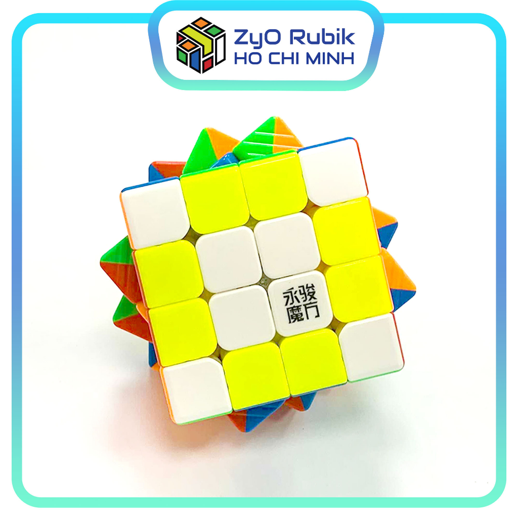 Rubik YJ 4x4 YuSu V2M Có Nam Châm Stickerless - Đồ Chơi Phát Triển Trí Tuệ - Zyo Rubik Hồ Chí Minh
