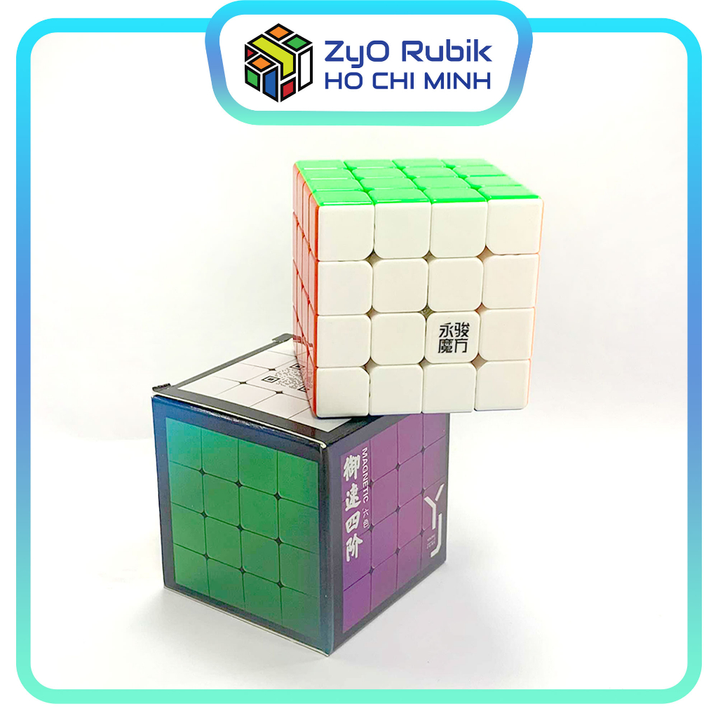 Rubik YJ 4x4 YuSu V2M Có Nam Châm Stickerless - Đồ Chơi Phát Triển Trí Tuệ - Zyo Rubik Hồ Chí Minh