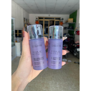 xịt khoá nền catrice tím