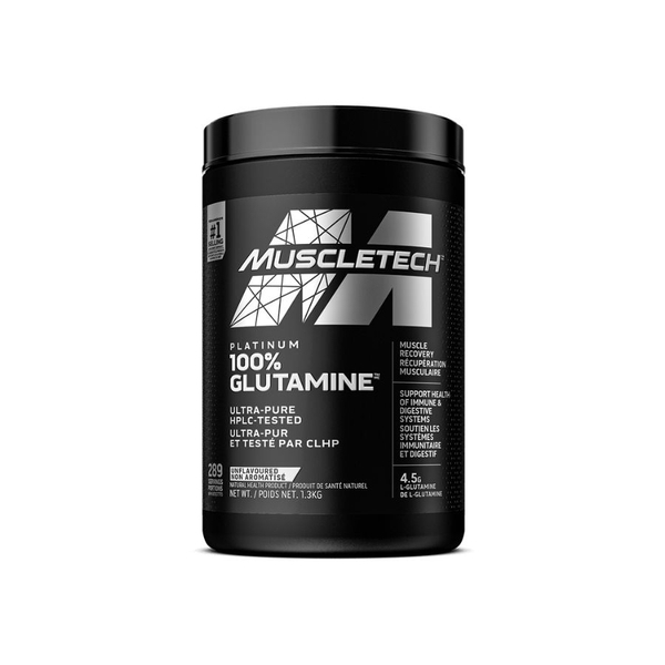 Bột MuscleTech Platinum 100% Glutamine, 300g Unflavored nhập khẩu Mỹ - Gymstore