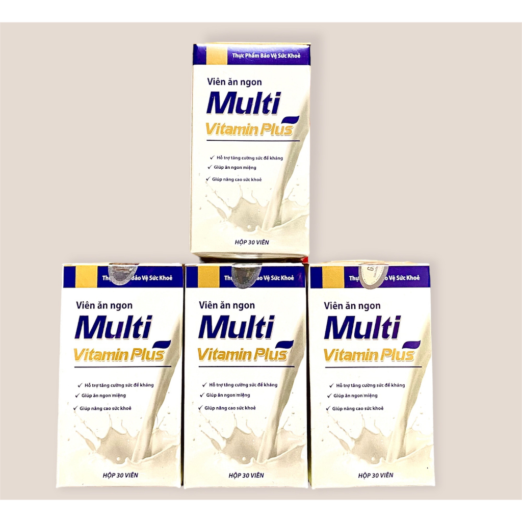 COMBO 4 HỘP TĂNG CÂN MULTI VITAMIN PLUS