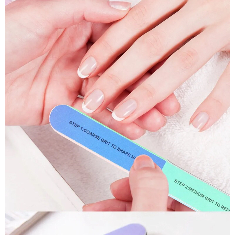 CÂY DŨA MÓNG TAY 7 MẶT NHÁM VÀ ĐÁNH BÓNG MÓNG❤️