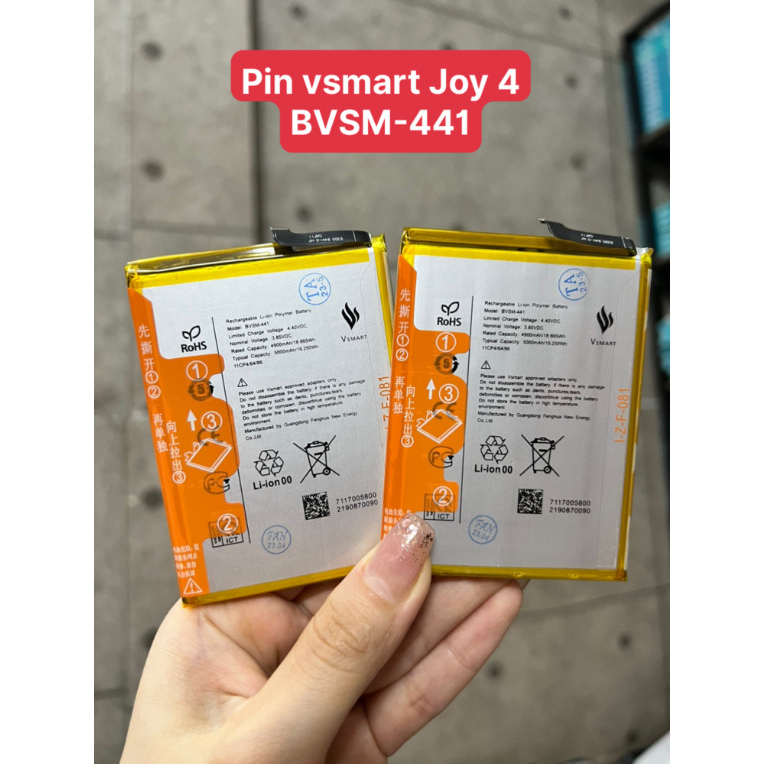 Pin BVSM - 441 - Joy 4 VSMART