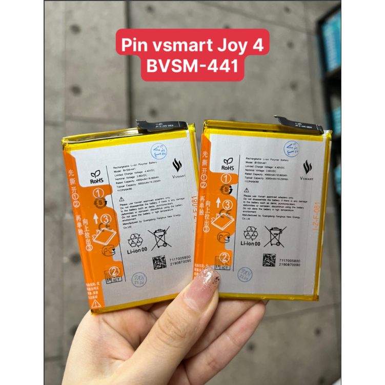 Pin BVSM - 441 - Joy 4 VSMART