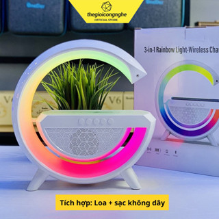 [BẢO HÀNH 12 THÁNG] Loa Bluetooth Thông Minh Chữ G 4 Chức Năng Sạc Không Dây Tích Hợp Đèn Ngủ Đa Chế Độ Ánh Sáng BT2301