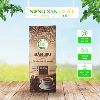 500gr Cà phê Robusta Đăm Bri rang xay, nguyên chất 100%, đậm đà hậu ngọt. Cà phê Robusta - Cafe rang xay nguyên chất 100