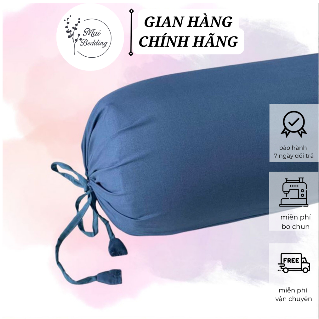 Vỏ Gối Ôm Maibedding Mẫu Mã Đơn Giản Sang Trọng Chất Liệu Cotton Tici Mềm Mịn Thoải Mái Không Phai Bai Xù