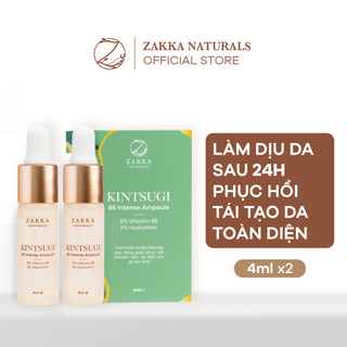 [GIFT] Combo Sample Tinh Chất (Ampoule) Peptide Phục Hồi Chứa Vàng Zakka Naturals Kintsugi B5 Intense Ampoule 4mlx2