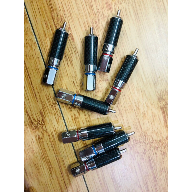 Jack AV Carbon mạ Rhodium