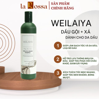 Dầu Gội Đầu Thảo Dược Weilaiya Gừng Trắng Giúp Ngăn Rụng Và Kích Thích Mọc Tóc