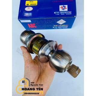 Khoá tròn abc thái lan loại 1, khoá đấm tròn abc, khoá tay nắm tròn cò 3cm, 4cm, 6cm
