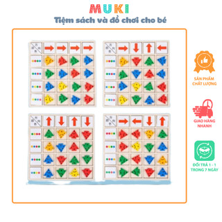 Đồ chơi tư duy Colours Direction phân biệt màu sắc phương hướng