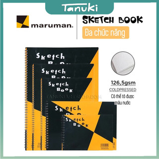 Sketchbook chuyên phác thảo, màu nước Maruman