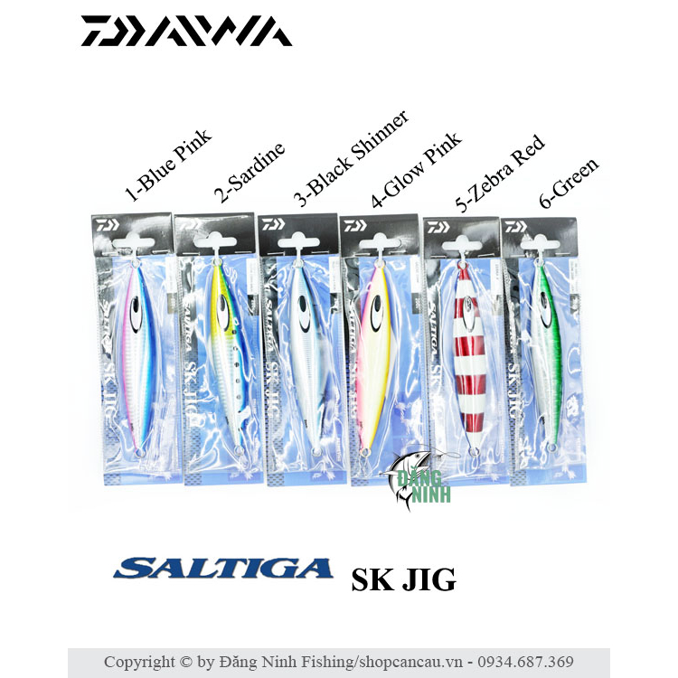Mồi jig Daiwa Saltiga SK jig