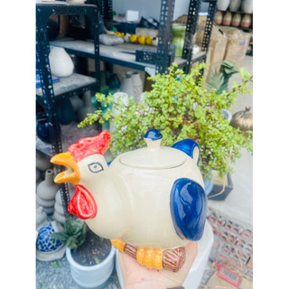 Ấm Gà Hình Gà Cao Cấp 750ml < Ảnh thật 100% >