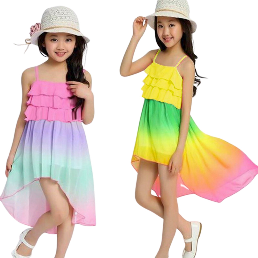 Đầm bé gái cao cấp sang chảnh dáng Mullet cực xinh, cực style cho bé gái từ 12 đến 35 kg happykids97.store