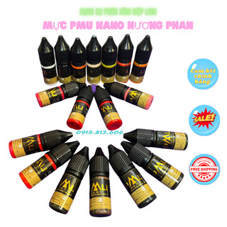 Mực phun xăm pmu nano , mực xăm chính hãng hương phan /dcpx diệp linh