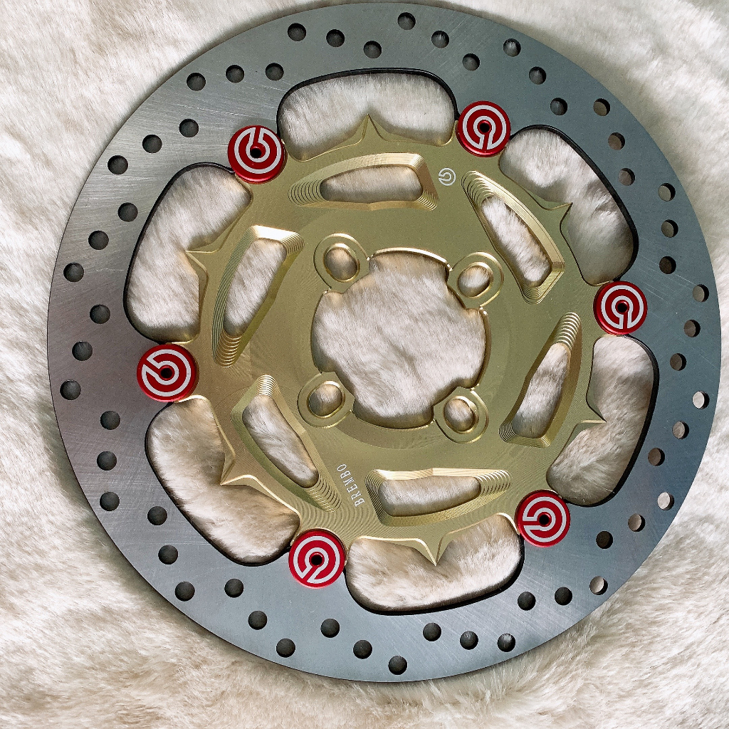 Mẫu Đĩa TBT lòng 4 lỗ size 267mm gắn ẼXCITER, SIRIUS, WAVE, WINNER, RAIDER, VARIO, CLICK, VISION