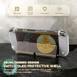 Crystal case ốp bảo vệ máy Switch Oled Zelda: Tears of the Kingdom