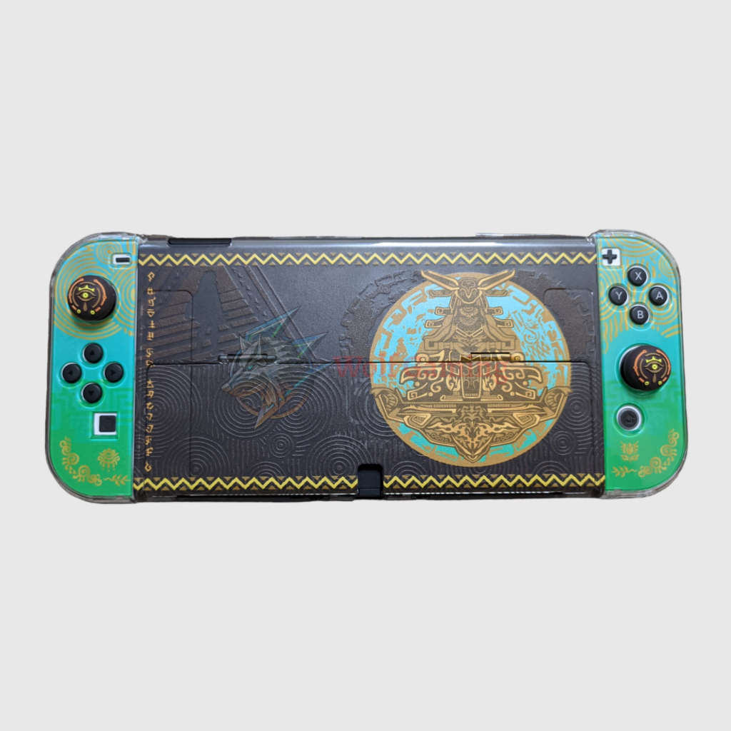 [Sẵn HN-Hỏa Tốc] Crystal case ốp bảo vệ máy Switch Oled Zelda: Tears of the Kingdom