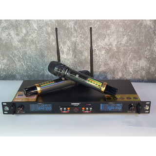 MICRO karaoke UGX 50 không dây New 2024 Board đỏ, 2 anten hàng loại 1 cao cấp 5.0