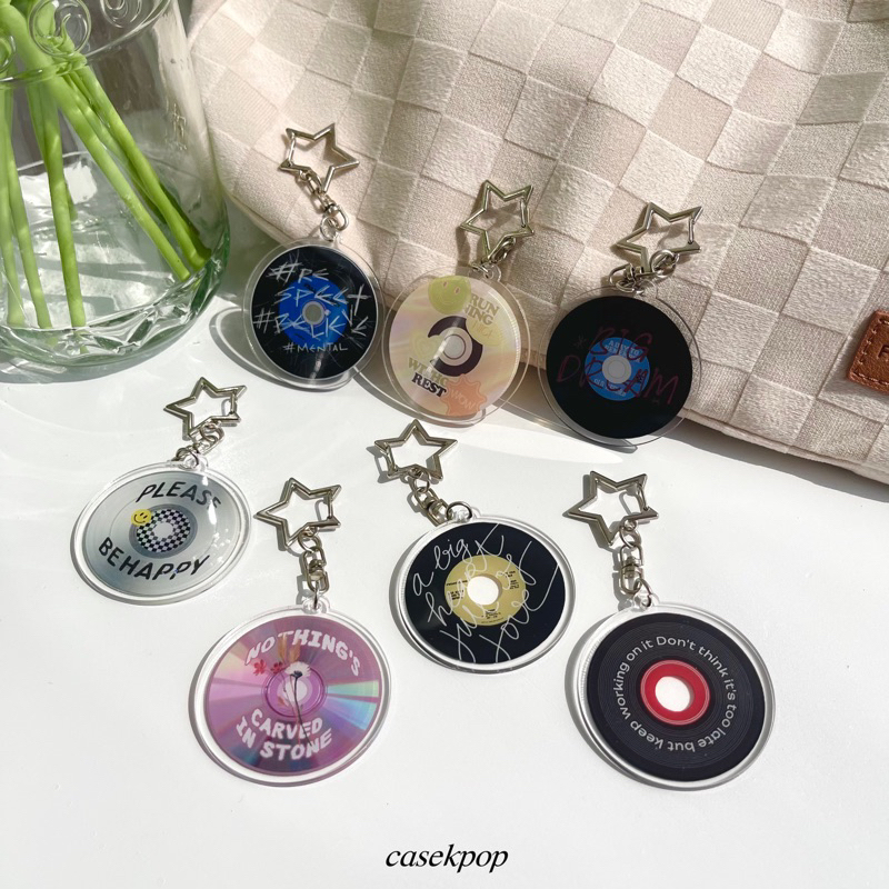 Móc khoá CD nhóm nhạc BTS