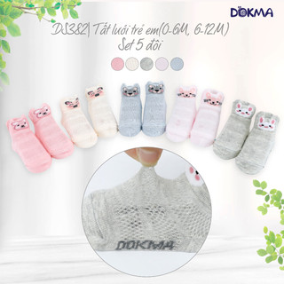 [DOKMA] Tất lưới trẻ em (set 5 đôi)
