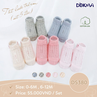 [DOKMA] Tất lưới trẻ em (set 5 đôi)