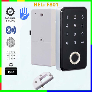 Khóa tủ vân tay HELi-F801 | Khóa vân tay tủ hồ sơ tài liệu | Khóa tủ thông minh