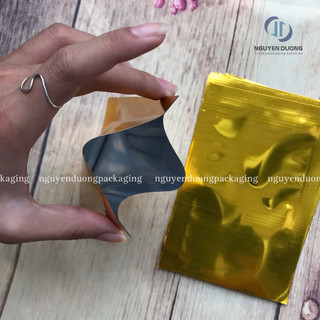 (1kg) Túi 3 Biên 2 Mặt Vàng Bóng