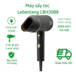 Máy Sấy Tóc Cầm Tay ion mini Âm Lebenlang LBH3088, máy sấy gấp gọn du lịch - Hàng chính hãng