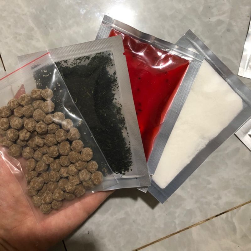 (DEAL 1K🔥)1 túi siro vị trà sữa 20gr