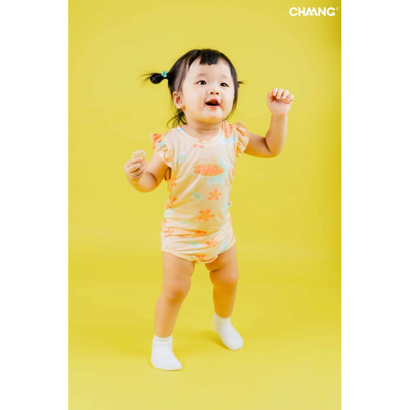 Chaang body chip body cúc giữa cho bé dưới 1 tuổi SS23 hihistores