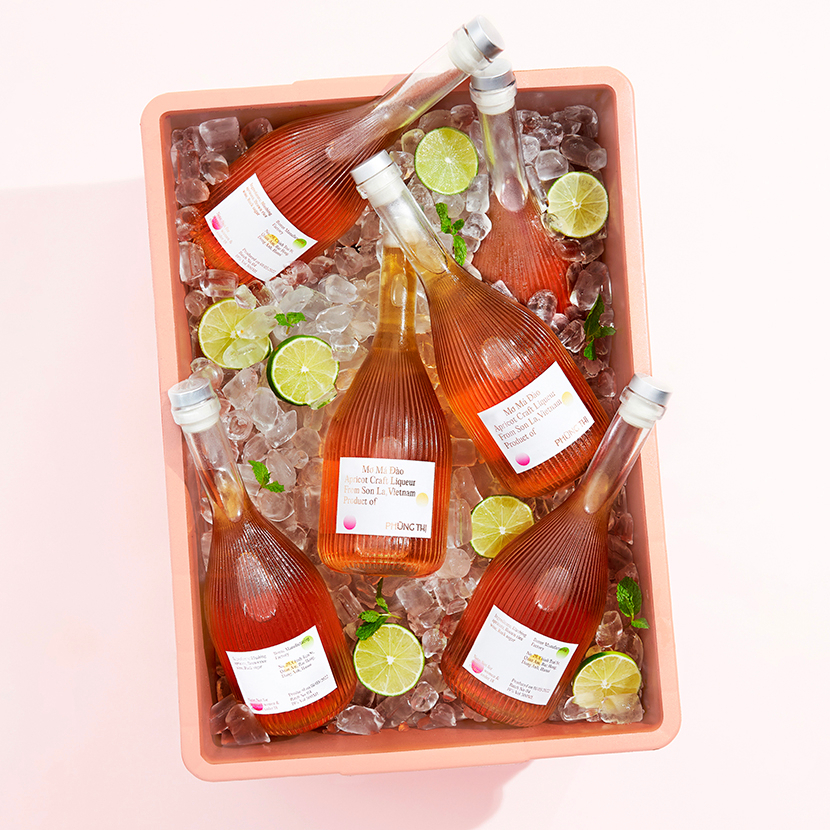 Mơ Má Đào Phùng Thị - Nước Hoa Quả Lên Men 500ml