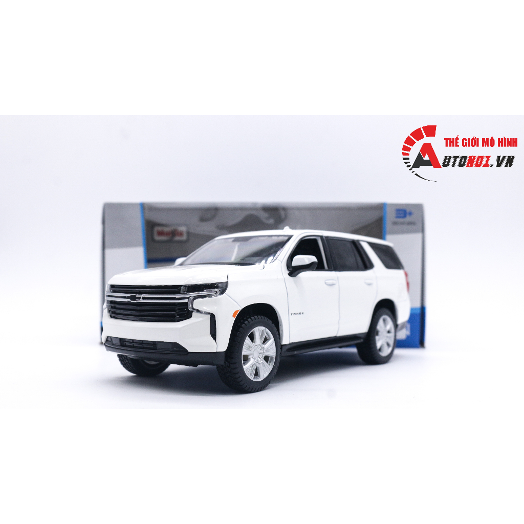 Mô hình xe Chevrolet Tahoe 2021 tỉ lệ 1:26 Maisto OT042