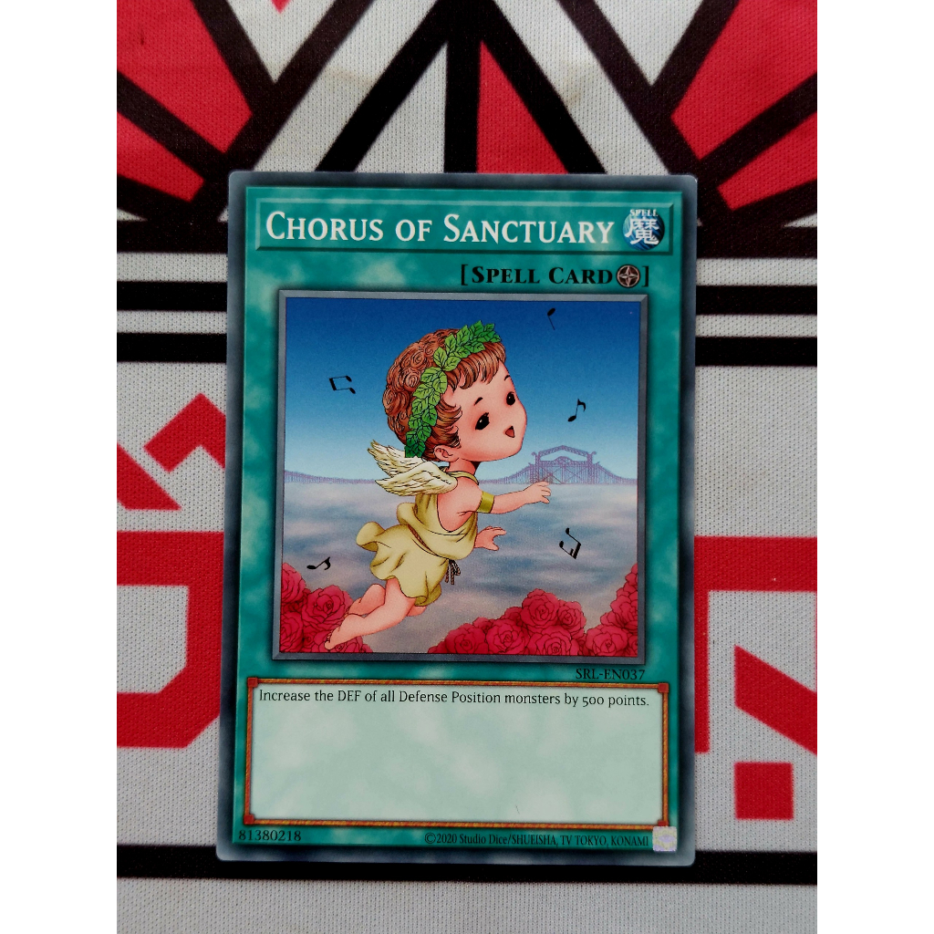 Thẻ Bài Yugioh Spell Chorus of Sanctuary - SRL-EN037 - Common