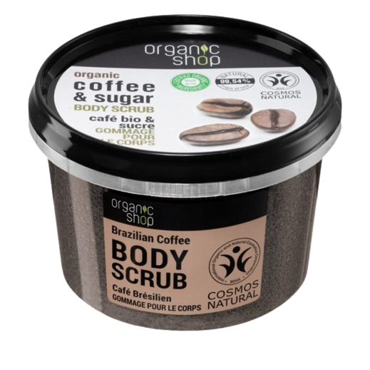 [TẶNG GĂNG TAY TẮM] Tẩy tế bào chết body Organic Shop 250ml