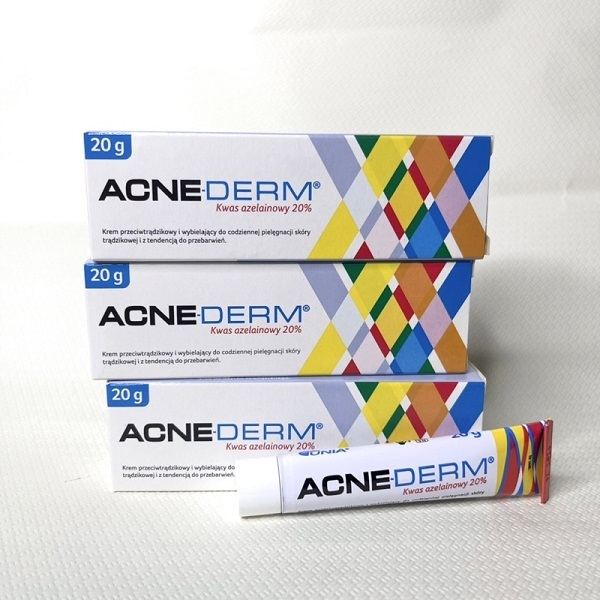 Kem giảm mụn Acnederm Azelaic Aicd 20% làm trắng sáng da, giảm mụn 20g - Mỹ phẩm Thiện Hoa