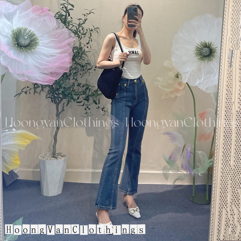 Quần Jean Óng Loe