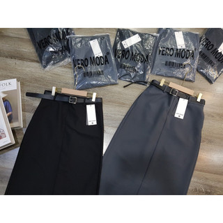 CV2302 Chân váy dài Vera moda kèm thắt lưng
