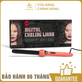 Máy Uốn Tóc Kỹ Thuật Số PYT Digital Curling Wand 25mm - Kèm Găng Tay Chịu Nhiệt - Công Nghệ Nhiệt Hồng Ngoại Xa