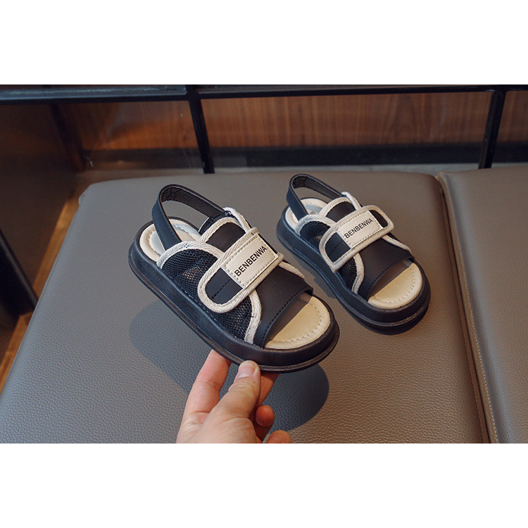 Sandal cho bé- Sandal lưới quai ngang kiểu mới cho bé trai bé gái mã BBW763