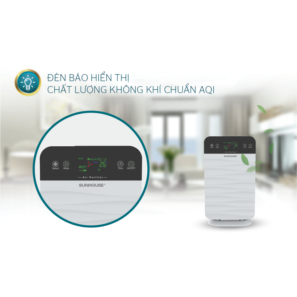 Máy lọc không khí Sunhouse SHD-15AP9715