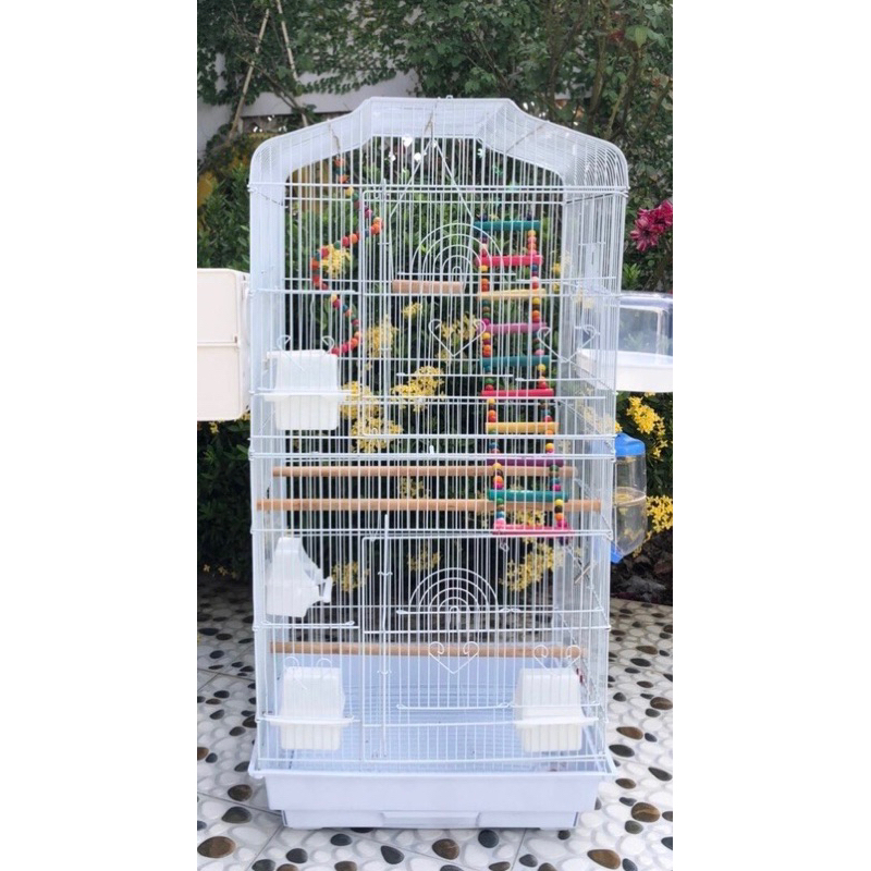 Chuồng Lồng nuôi vẹt dành cho vẹt nhỏ và trung như lovebird , cockatiel , greencheek , sun , ngực hồng , monk ....