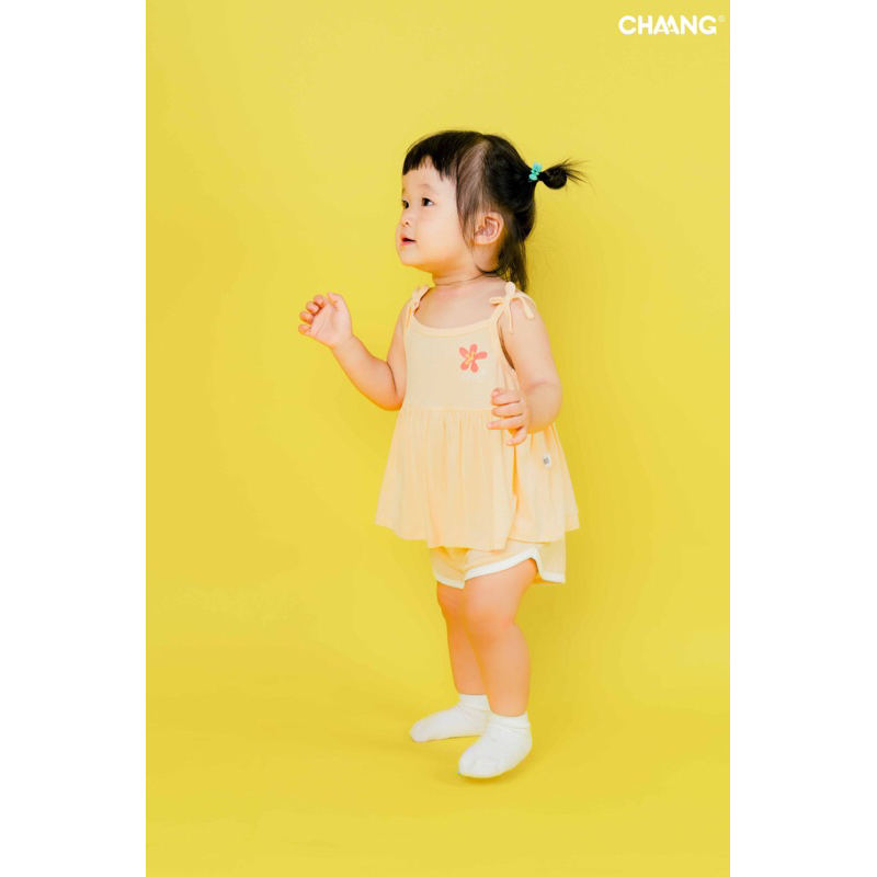 Bộ ba lỗ Chaang cotton cho bé SS23