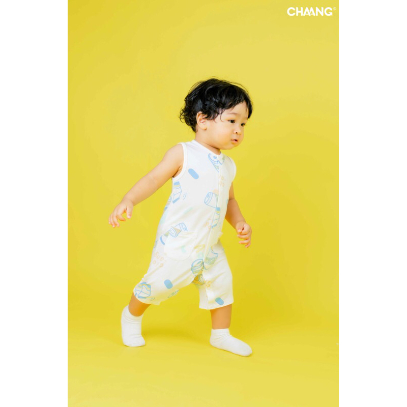 Bộ ba lỗ Chaang cotton cho bé SS23