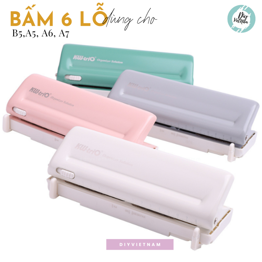 ĐỒ BẤM 6 LỖ ( A5/A6/B7)